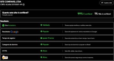 Site verificado e verdadeiro:ss5com